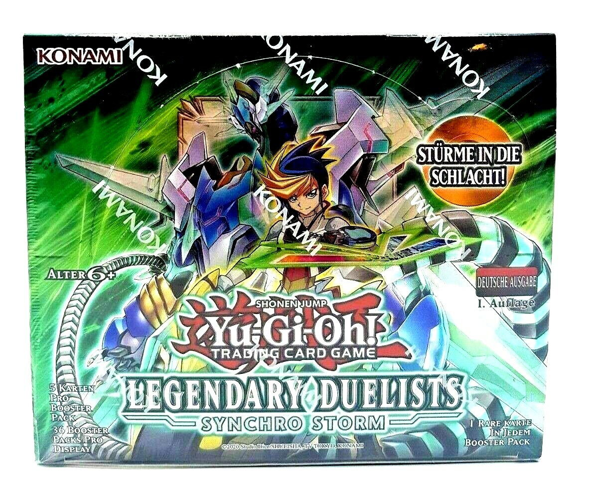 Thumbnail - Yu-gi-oh Legendary Duelists Synchro Storm 36er Booster Display De