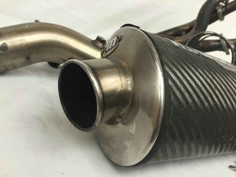 KAWASAKI 2003 2004 ZX636 ZX6R NINJA MICRON AFTERMARKET MUFFLER EXHAUST SYSTEM * - Image 4 of 4