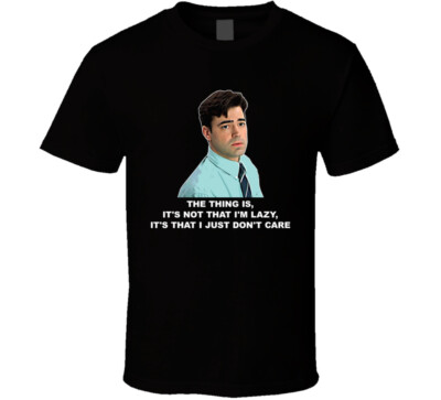 Office Space Peter Lazy Quote Funny Movie 90's T Shirt