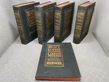Bible Lovers Illustrated Library 1920 Vol 1-5 Sears Roebuck And Company Set Of 5