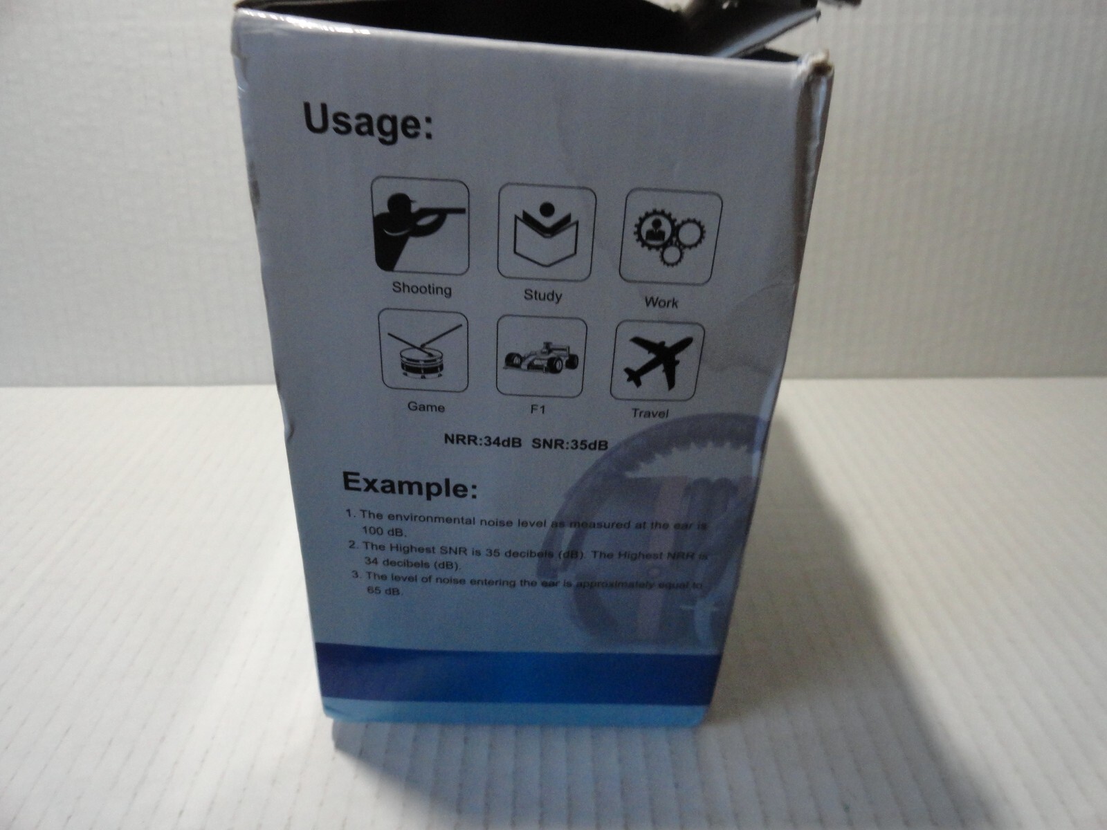 FNOVA PRO SAFETY EAR MUFFS 34DB HIGHEST NRR NEW IN OPEN BOX eBay