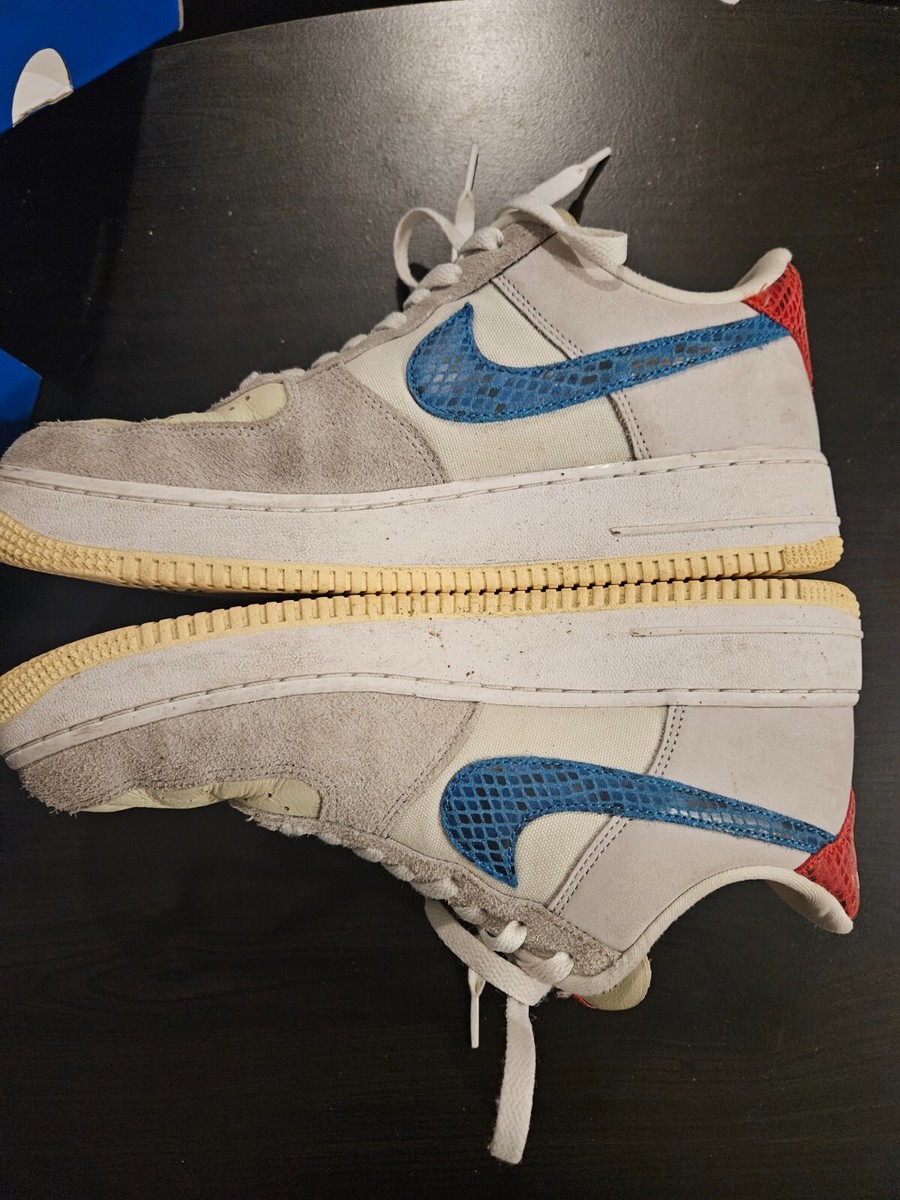 UNDEFEATED × Air Force 1 Low SP ウィメン25cm UNDEFEATED X NIKE AIR FORCE 1 LOW SP - SMOKEGREY/ GOLD