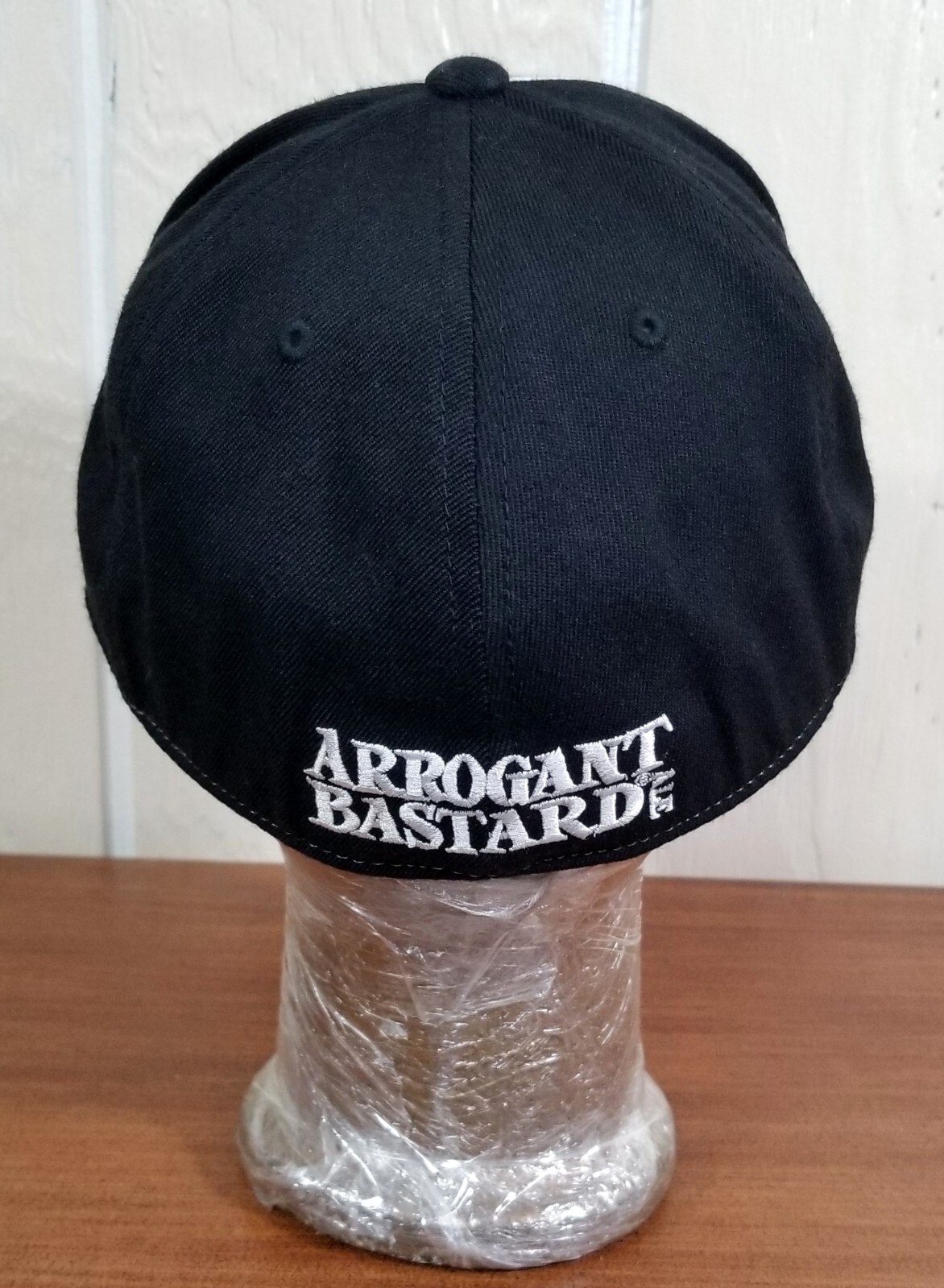 Stone Brewing ARROGANT BASTARD Craft Beer Logo 210 Fitted Hat Cap 6-7/8 - 7-1/4