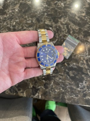 Seiko NH35 Custom MOD Submariner Style with Marine Master Dial Professional  300m | eBay