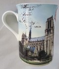 Set of 2, Stechcol, Paris, Notre Dame,  Coffee Cups, Gracie Bone China. — photo 10