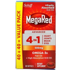 2 X  Schiff, MegaRed, Omega-3s Fish & Krill O...