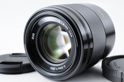 Sony E 50mm F1.8 E-Mount Lens for NEX Cameras [Near Mint] Black #12