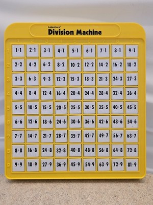 Lakeshore Learning Division Math Machine Educational Aid Homeschool Toy Fun Gift
