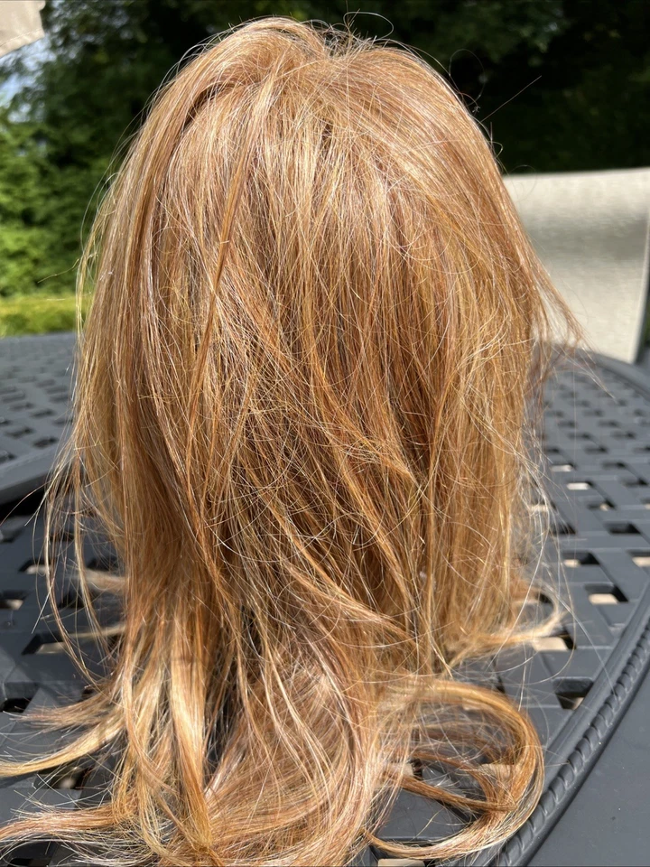 SCENE STEALER-Raquel Welch Peluca-RL29/25 Golden Russet LaceFt MonoTopHEATOK 5 ESTRELLAS Foto 3 de 4