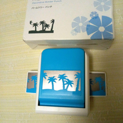 Creative Memories PALM TREES Decorative Paper Punch RARE for