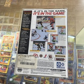 NHL 97 (Sega Saturn, 1996) complete in box broken case see photos