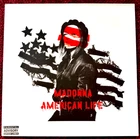 MADONNA AMERICAN LIFE 12" SINGLE VINYL RECORD EUROPE ONLY COVER EDIT & RAP PROMO