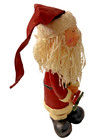 Handmade Santa Claus Folk Art Figurine 14" Tall Christmas Primitive Holiday Deco — photo 3