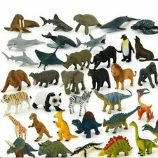 Vibrant 12pcs Kids Toys Small Plastic Figures Featuring Wild Ocean Animal Model