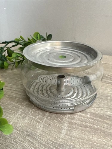 Vtg 7759 Pyrex 9 Cup Coffee Pot Percolator Replacement Glass Basket Strainer Set