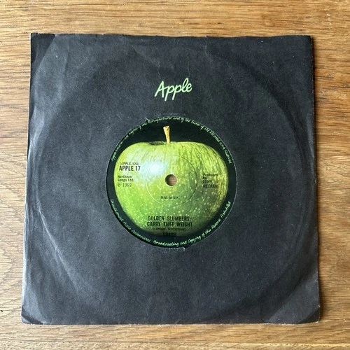 Pop Trash  ‎– Golden Slumbers / Carry That Weight Apple ‎– APPLE 17 The Beatles