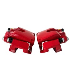 S5054 Hi-Temp Red Pdr Coated Front Disc Brake Caliper w/Bracket Fits Ram 1500