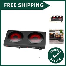 Compact Infrared Hot Plate - 2500W Portable Electric Cooking for Camping & Dorms