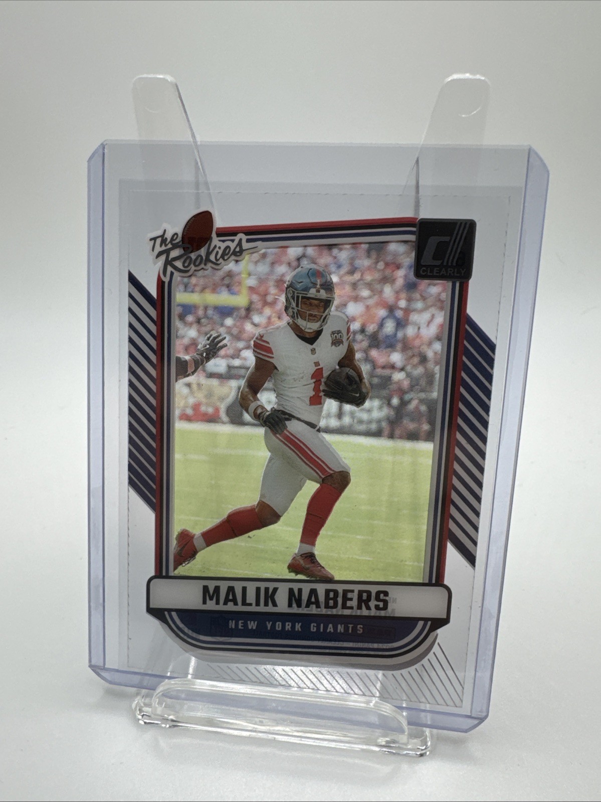 2024 Panini Clearly Donruss - Clearly the Rookies Malik Nabers #6 (RC)