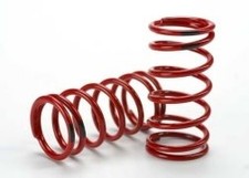 TRA5441  Red Shock Spring GTR  4.4 rate black  2 Revo E-Revo Summit
