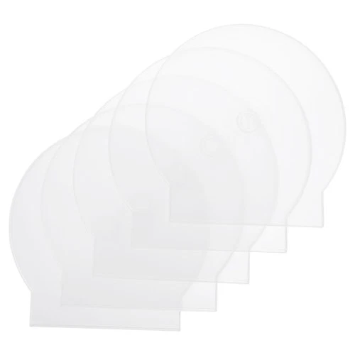 40 Pcs Clamshell Case Portable Replacement Cd Cases Disc Organizer