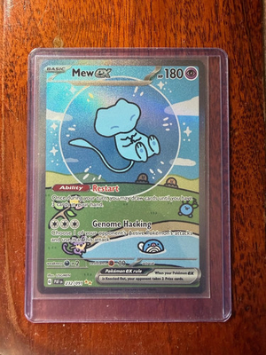 #ad #ad Pokemon TCG Paldean Fates Bubble Mew EX 232 091 Special Illustration Rare SIR $75.13