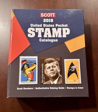 2018 Scott United States Stamp Catalog Hard Cover
