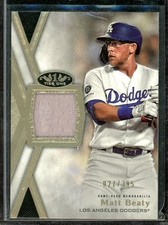 2020 Topps Tier One - Tier One Relics #T1R-MBE Matt Beaty #/395