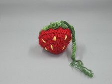 Strawberry Handmade Crochet Coin Purse Wallet