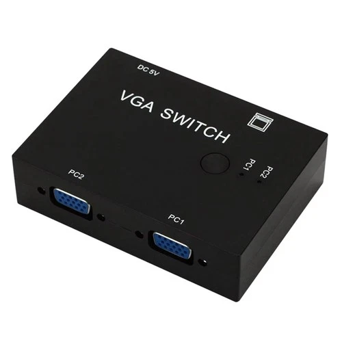 2-in-1-Out-Vga-, Videokonverter, 2-Port-Vga-, Vga-Kabel, Kvm-Switches für P6705