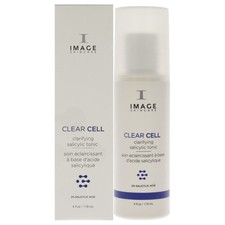 2 Pack Clear Cell Salicylic Clarifying Tonic by Image for Unisex - 4 oz Tonic