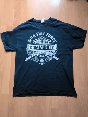 With Full Force Festival Heavy Metal T-Shirt 2018   25th Anniversary   Größe L