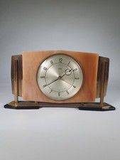 Metamec Vintage Battery Powered Mantel Clock Made In England Collectable