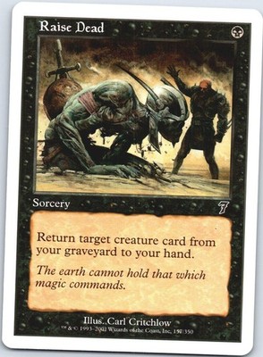 Raise Dead 7th Edition 7ED 157 NM MTG Card