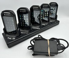 Motorola Zebra Symbol MC40 MC40N0 Android Barcode Scanner w/ 5-Slot Cradle