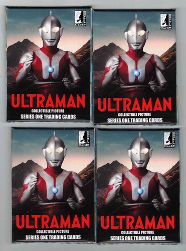 Ultraman Trading Cards Series 1. Lot Of 4- Sealed Packs. RRParks Cards 2021
