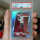 pop 1 Panini 2022 Rookies & Stars Tom Brady #91 True Blue /49 Buccaneers PSA 10
