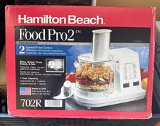 Procesador Hamilton Beach Food Pro 2 702R vintage nuevo