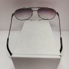 Aviator +1.75 Readers Sunglasses Style Gray Metal Frame Unisex