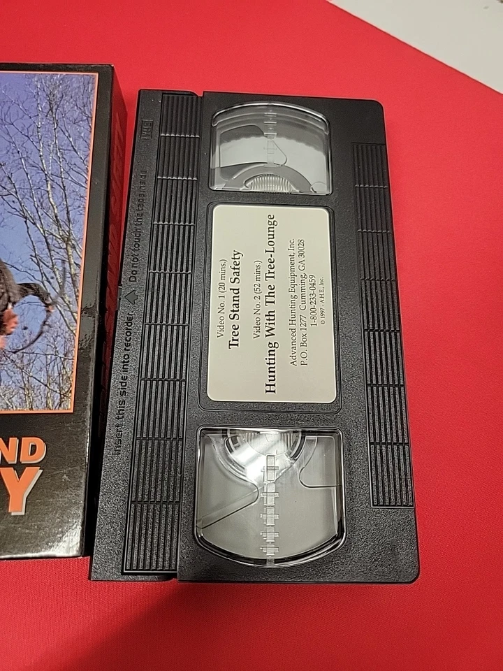 Tree Stand Safety VHS Funny Hunting Tape SEALED Cult Classic Red Letter Media - Image 2 of 4