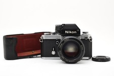 Almost MINT Nikon F2 Photomic SB Silver 35mm SLR Film Camera From JAPAN