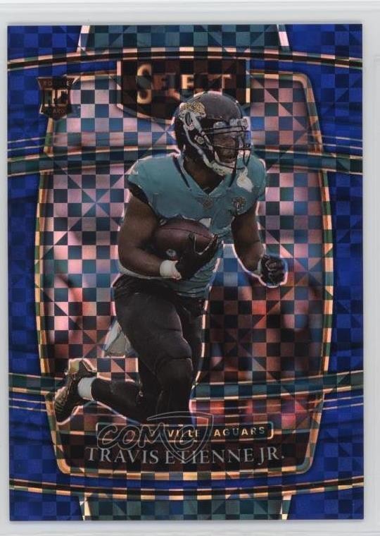 2021 Panini Select Concourse Blue Prizm 160/199 Travis Etienne Jr #54 1o4j