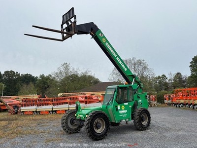 2015 JLG 8042 42’ 8,000 lb Telescopic Reach Forklift Telehandler Cab ...