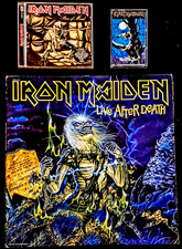 Lot Of 3 Iron Maiden Albums, Vinyl Record, CD...