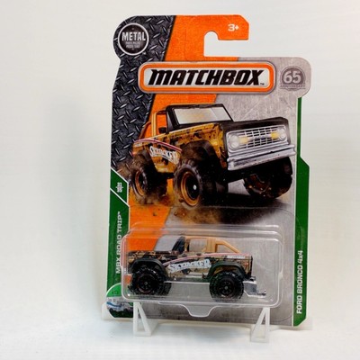 Matchbox 2017 Ford Bronco 4x4 Sky Jacker Black-Tan 31/35 MBX Road Trip