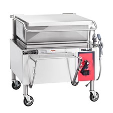 Vulcan VE40 40-Gallon Electric Manual Tilt Skillet / Braising Pan