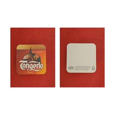 Tongerlo Er is leven binnenin Brauerei Bierdeckel Beermat