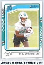 2024 Donruss #346 Tahj Washington