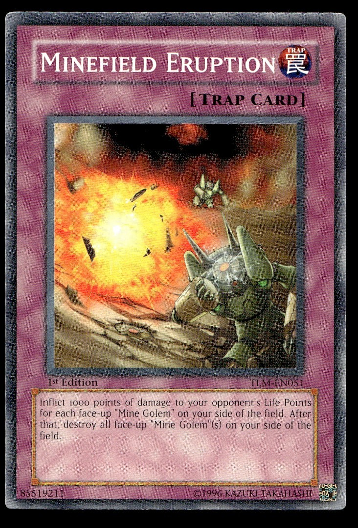 Minefield Eruption - TLM-EN051 - 1st Edition - YuGiOh