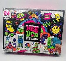 Schylling NeeDoh Advent 24 Days To Countdown Squishmas Christmas 100 Authentic